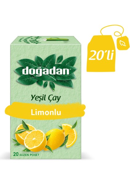 Yeşil Çay Limonlu 20'li