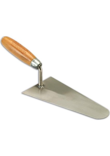 Sıva Malası Ahşap Saplı Paslanmaz 22 cm