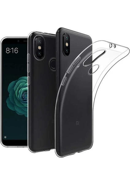 Case 4U Xiaomi Mi 8 Se Kılıf A+ Şeffaf Lüx Süper Yumuşak 0.3mm Ince Slim Şeffaf