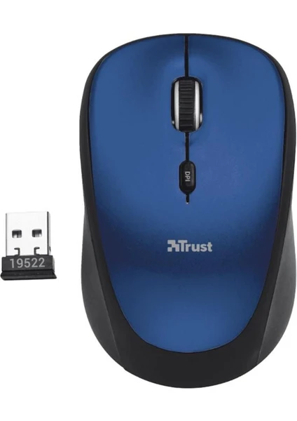 24551 Kablosuz Sessiz Mouse Mavi