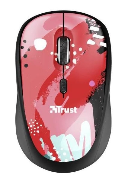 24440 Kablosuz Mouse Red Brush 800 1600 Dpi