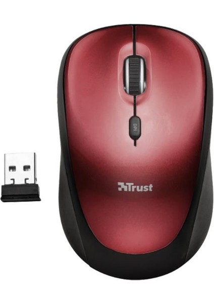 24550 Kablosuz Sessiz Mouse Kırmızı