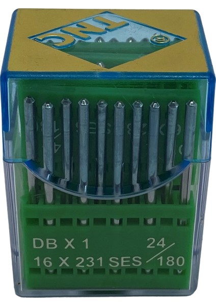 Düz Makine Ince Dip Dikiş Iğnesi / DBXA20 (Dbx1) Ses 24/180 50ADET