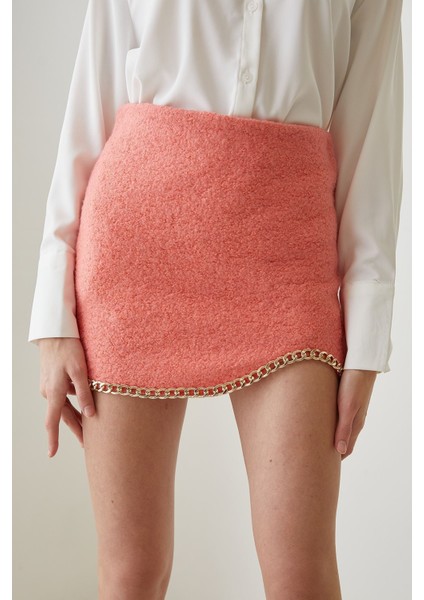 Zincir Detay Etek-Pembe