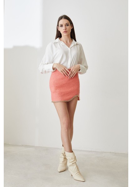 Zincir Detay Etek-Pembe modelleri