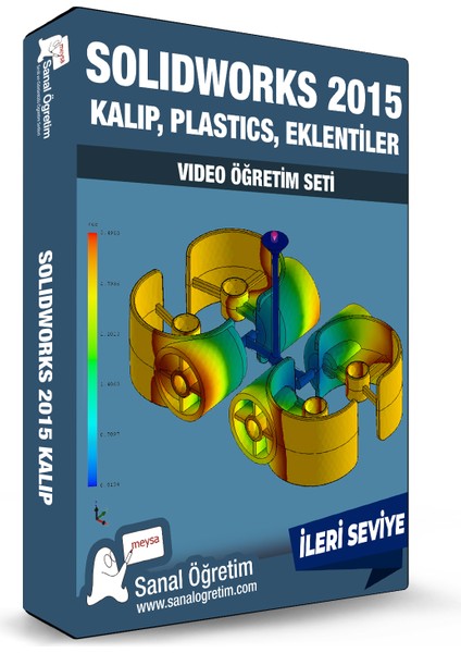 Solidworks 2015 Kalıp, Plastics, Eklentiler Video Ders Eğitim Seti