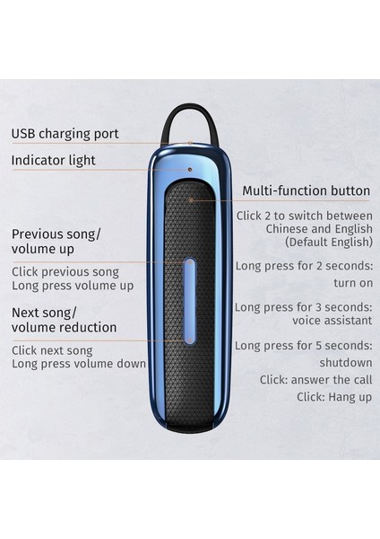 Zsykd Tws Bluetooth Kulaklık (Yurt Dışından)