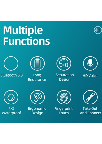 Zsykd Tws Bluetooth Kulaklık (Yurt Dışından)