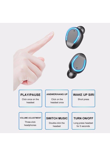 Zsykd Tws Bluetooth Kulaklık (Yurt Dışından)