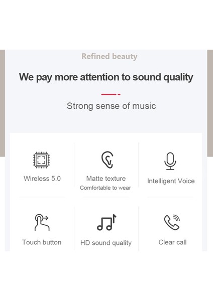 Zsykd Tws Bluetooth Kulaklık (Yurt Dışından)