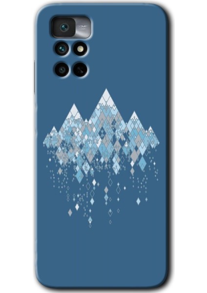 Xiaomi Redmi Note 11 4g Kılıf Hd Desen Baskılı Arka Kapak - Iceberg
