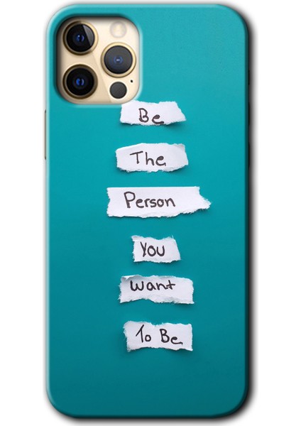 iPhone 11 Pro Max Kılıf Hd Desen Baskılı Arka Kapak + Temperli Cam - Want You