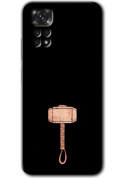 Xiaomi Redmi Note 11 5g Global Kılıf Hd Desen Baskılı Arka Kapak - Thor Çekiç