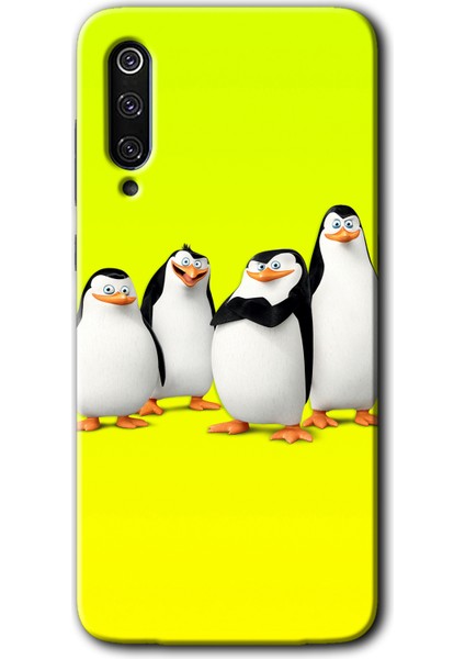 Xiaomi Mi 9 Se Kılıf Hd Desen Baskılı Arka Kapak - Penguenler