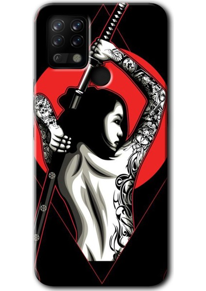 Tecno Pova Kılıf Hd Desen Baskılı Arka Kapak - SAMUR19 Girl