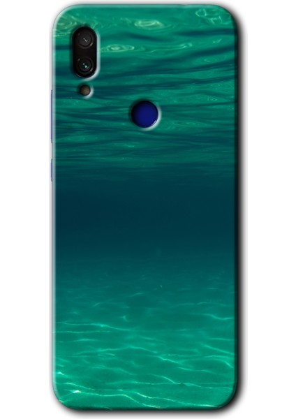 Xiaomi Redmi Note 7 Kılıf Hd Desen Baskılı Arka Kapak - Derin Deniz
