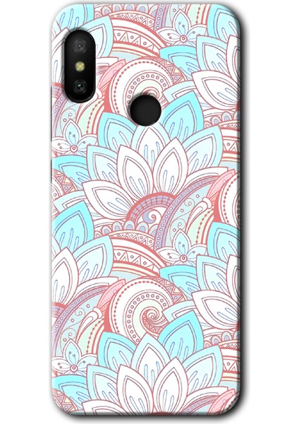 Xiaomi Mi A2 Lite Kılıf Hd Desen Baskılı Arka Kapak - Çin Mandala 1