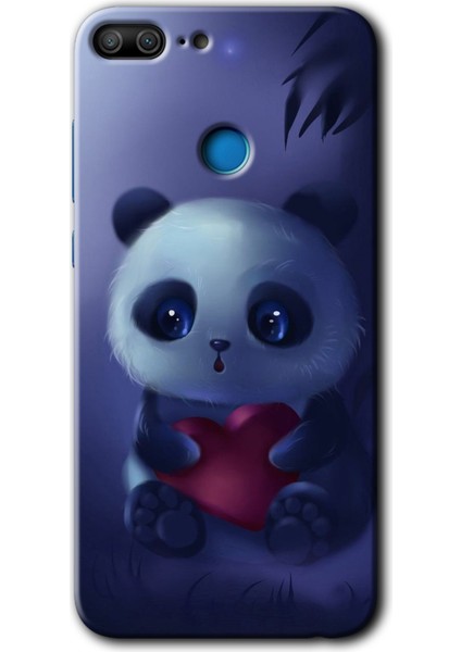 Honor 9 Lite Kılıf Hd Desen Baskılı Arka Kapak + Temperli Cam - Bebek Panda fiyatları