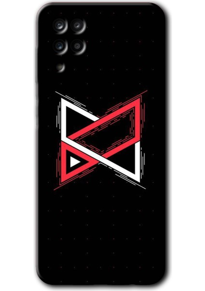 Samsung Galaxy M12 Kılıf Hd Desen Baskılı Arka Kapak + Temperli Cam - Kilit