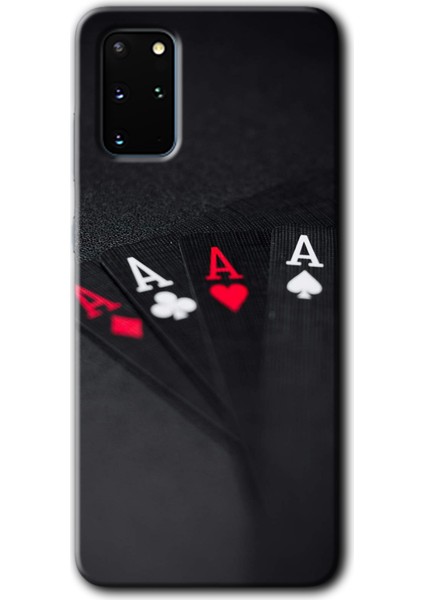 Samsung Galaxy S20 Plus Kılıf Hd Desen Baskılı Arka Kapak + Temperli Cam - Full As