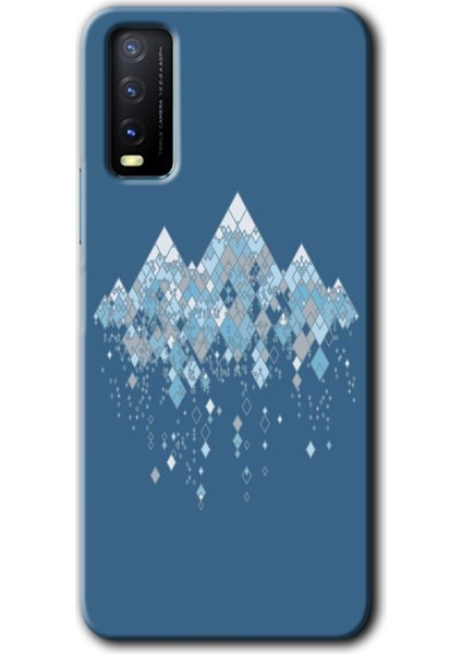 Vivo Y11S Kılıf Hd Desen Baskılı Arka Kapak - Iceberg