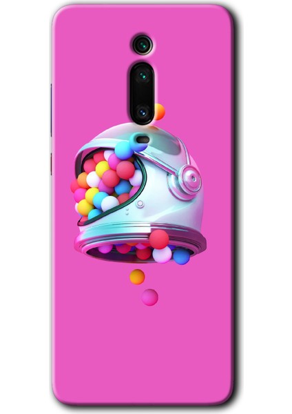 Xiaomi Mi 9t Kılıf Hd Desen Baskılı Arka Kapak - Uzay Başlığı