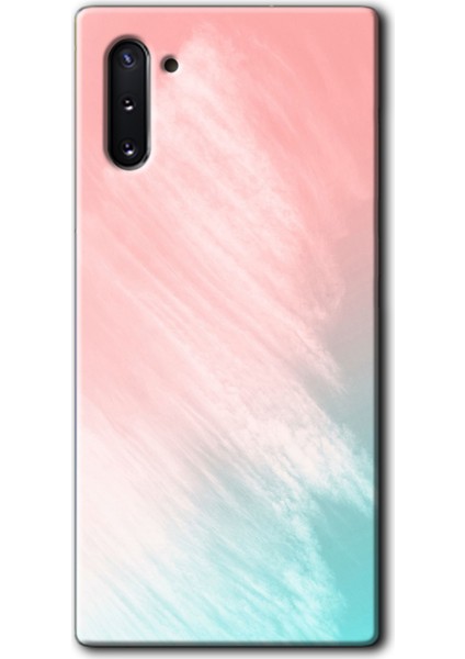 Samsung Galaxy Note 10 Kılıf Hd Desen Baskılı Arka Kapak + Temperli Cam - Art Design 25