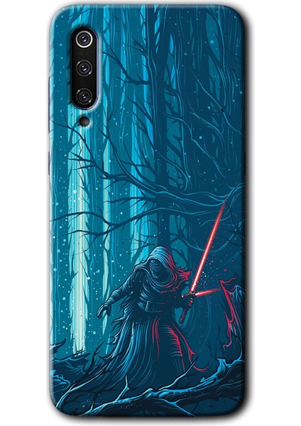 Xiaomi Mi 9 Kılıf Hd Desen Baskılı Arka Kapak - Jedi