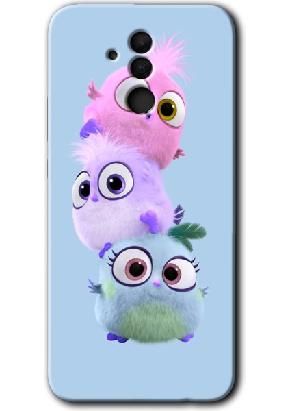 Huawei Mate 20 Lite Kılıf Hd Desen Baskılı Arka Kapak + Temperli Cam - Puffy