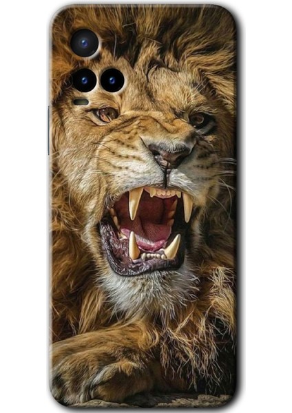 Vivo Y21S Kılıf Hd Desen Baskılı Arka Kapak - Lion King