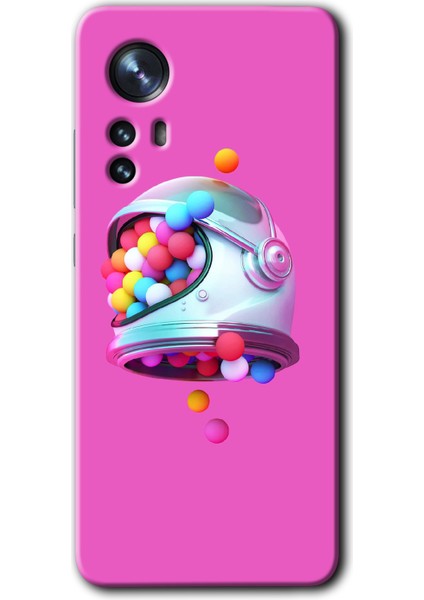 Xiaomi Mi 12 Kılıf Hd Desen Baskılı Arka Kapak - Uzay Başlığı