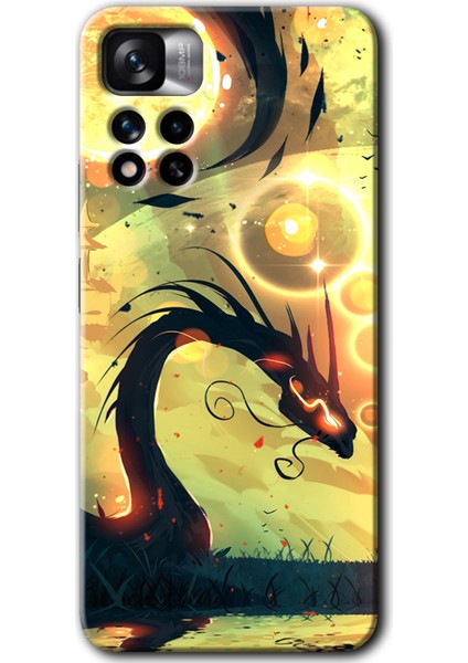Xiaomi Redmi Note 11 Pro Plus 5g Kılıf Hd Desen Baskılı Arka Kapak - Digital Dragon