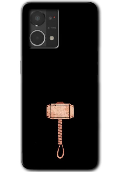 Oppo Reno 7 4g Kılıf Hd Desen Baskılı Arka Kapak - Thor Çekiç