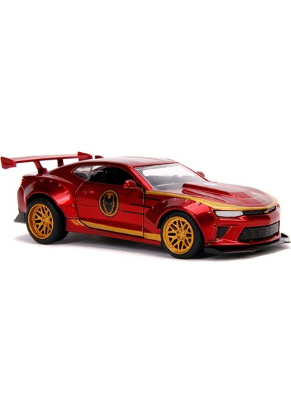 Marvel Iron Man 2016 Chevy Camaro Ss 1:32 Ölçek Die-Cast Araç