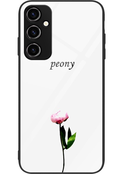 Samsung Galaxy A54 5g Telefon Kapağı Desen Baskı Temperli Cam+Pc+Tpu Telefon Kılıfı (Yurt Dışından)