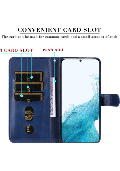 Samsung Galaxy A54 5g Çizgi Anti-Çizgi Cep Cep Flip Telefon Kılıf Buzağı Dokusu Pu Deri Manyetik Kapanma Stand Cüzdan Kapağı (Yurt Dışından) fiyatları