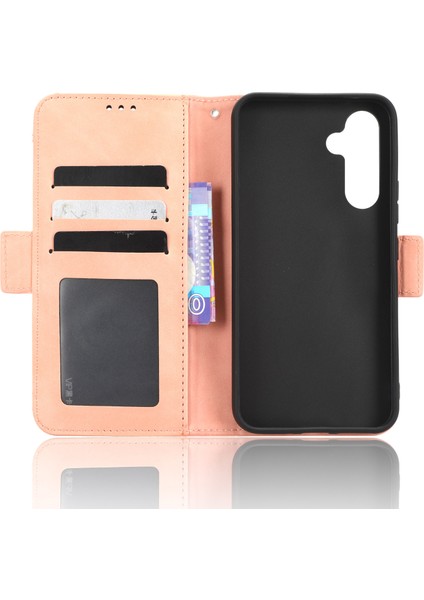Samsung Galaxy A54 Için 5g Çoklu Kart Yuvası Pu Deri Anti-Şok Telefon Kılıfı Manyetik Flip Koruyucu Telefon Kapağı Cüzdan Stand (Yurt Dışından) indirimleri