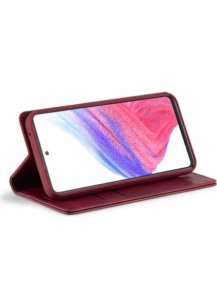 Samsung Galaxy A54 5g Anti-Çizelge Pu Deri Deri Flip Telefon Cüzdan Kılıfı Rfıd Blowantıon Standı Manyetik Emilim Damla Geçirmez Telefon Kapağı (Yurt Dışından) modelleri