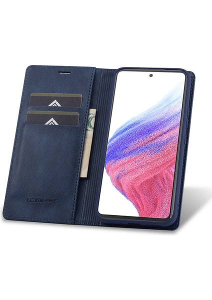 Samsung Galaxy A54 5g Anti-Çizelge Pu Deri Deri Flip Telefon Cüzdan Kılıfı Rfıd Blowantıon Standı Manyetik Emilim Damla Geçirmez Telefon Kapağı (Yurt Dışından) fiyatları