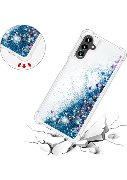 Samsung Galaxy A54 5g Glitter Hızlı ve Akıcı Yumuşak Tpu Kasa Anti-Drop Telefon Kapağı (Yurt Dışından)