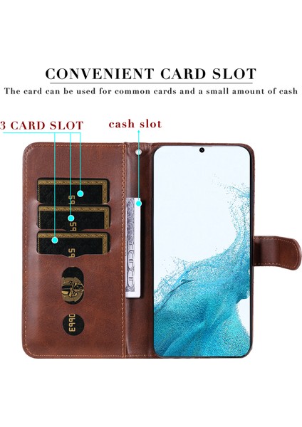 Samsung Galaxy A54 5g Çizgi Anti-Çizgi Cep Cep Flip Telefon Kılıf Buzağı Dokusu Pu Deri Manyetik Kapanma Stand Cüzdan Kapağı (Yurt Dışından) fiyatları