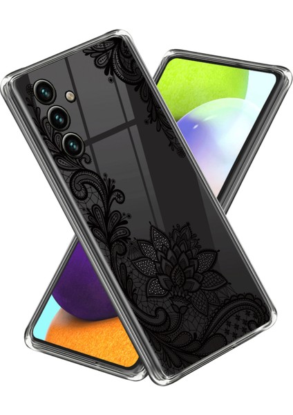 Samsung Galaxy A54 Için 5g Telefon Kılıfı Şok Geçirmez Kılıf Anti-Çizik Imd Desen Baskı Tpu Kapak (Yurt Dışından)