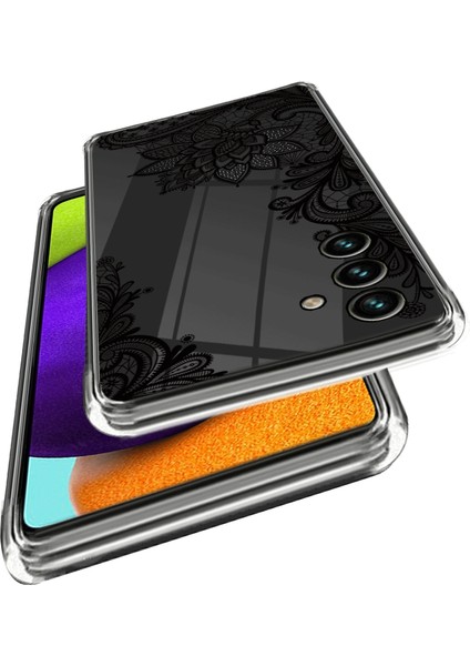 Samsung Galaxy A54 Için 5g Telefon Kılıfı Şok Geçirmez Kılıf Anti-Çizik Imd Desen Baskı Tpu Kapak (Yurt Dışından)