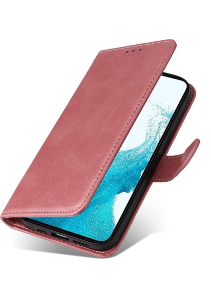 Samsung Galaxy A54 Için 5g Pu Deri Cüzdan Şok Geçirmez Telefon Kapağı Kıta Anti Klasik Buzağı Dokusu Telefon Stand Kılıfı Bilek Kayışı (Yurt Dışından) indirimleri