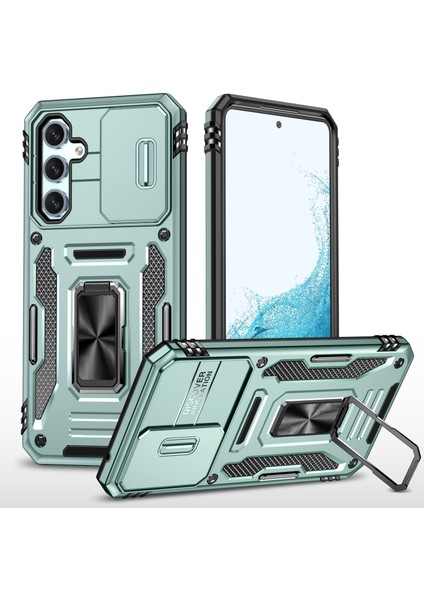 Samsung Galaxy A54 5g Için Zırh Serisi Telefon Kılıfı, Pc + Tpu Şok Geçirmez Telefon Kapağı Kickstand (Yurt Dışından)