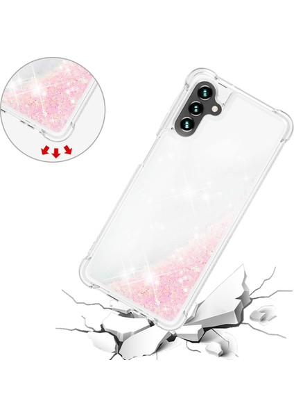 Samsung Galaxy A54 5g Glitter Hızlı ve Akıcı Yumuşak Tpu Kasa Anti-Drop Telefon Kapağı (Yurt Dışından)