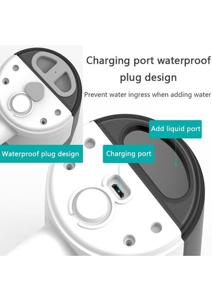 Sabunluk Dokunmamış Otomatik Sıvı Pompa Eller Ücretsiz 600 ml Otomatik El Sabunluk USB / Pil Şarj Duvarı Dağı | Sıvı Sabunluk (Yurt Dışından)