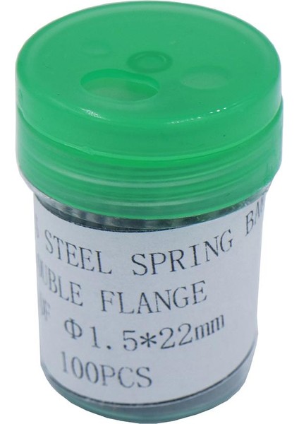 100 Adet Bahar Bar Zemin Aracı Onarım Aracı 17MM-24MM - Gümüş, 22MM (Yurt Dışından) fırsatları