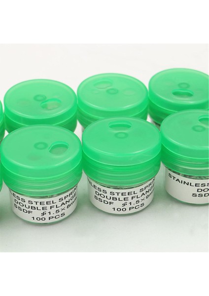 100 Adet Bahar Bar Zemin Aracı Onarım Aracı 17MM-24MM - Gümüş, 22MM (Yurt Dışından) indirimleri