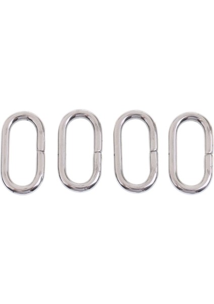 4 Adet 18MM-24MM Paslanmaz Çelik Pin Toka Yüzük Naylon Kayış Tutucu Döngü 22MM (Yurt Dışından) fiyatları